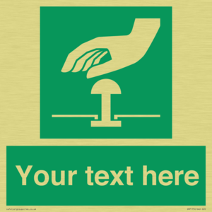 Custom Safe condition: Emergency stop button